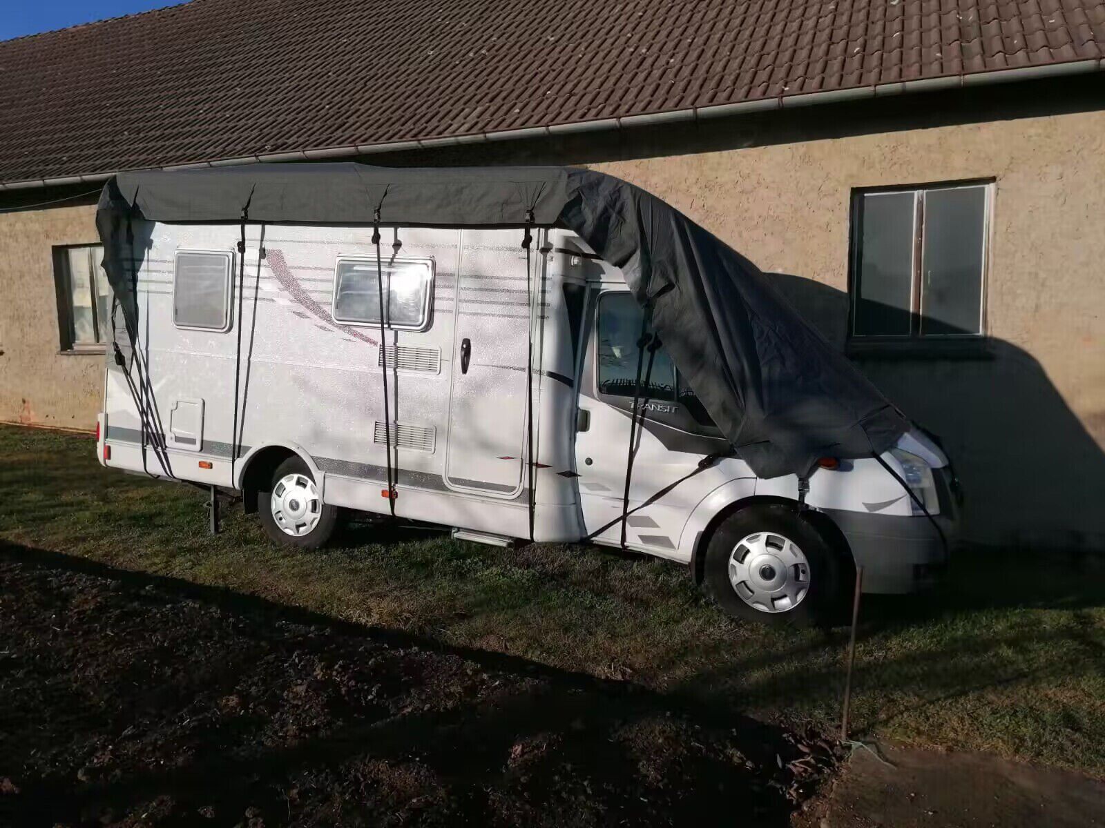 Abdeckhüllen und Thermomatten: plane Dachschutz Wohnwagen Wohnmobil Abdeckung 12.5x3.3meter – Neu (gemäss Beschreibung) aus Kirchdorf AG von csnmclub