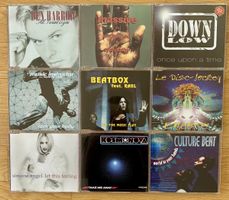 9 MAXI CD‘s der 90er Jahre