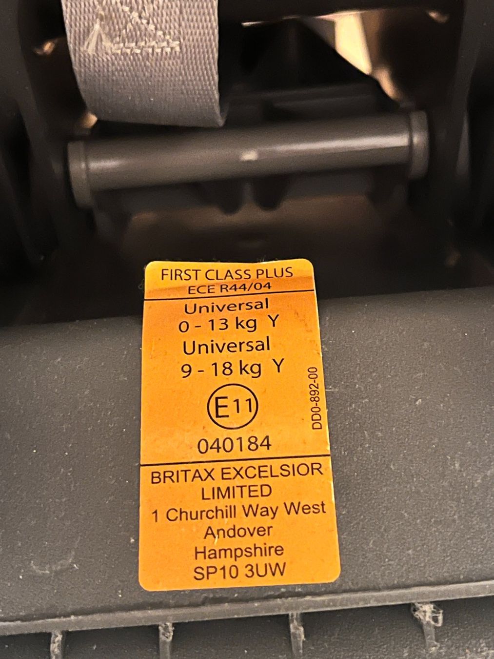 Britax Römer Auto-Kindersitze: Siège auto Britax Römer First Class Plus – Gebraucht aus Steffisburg von Tifou92 6