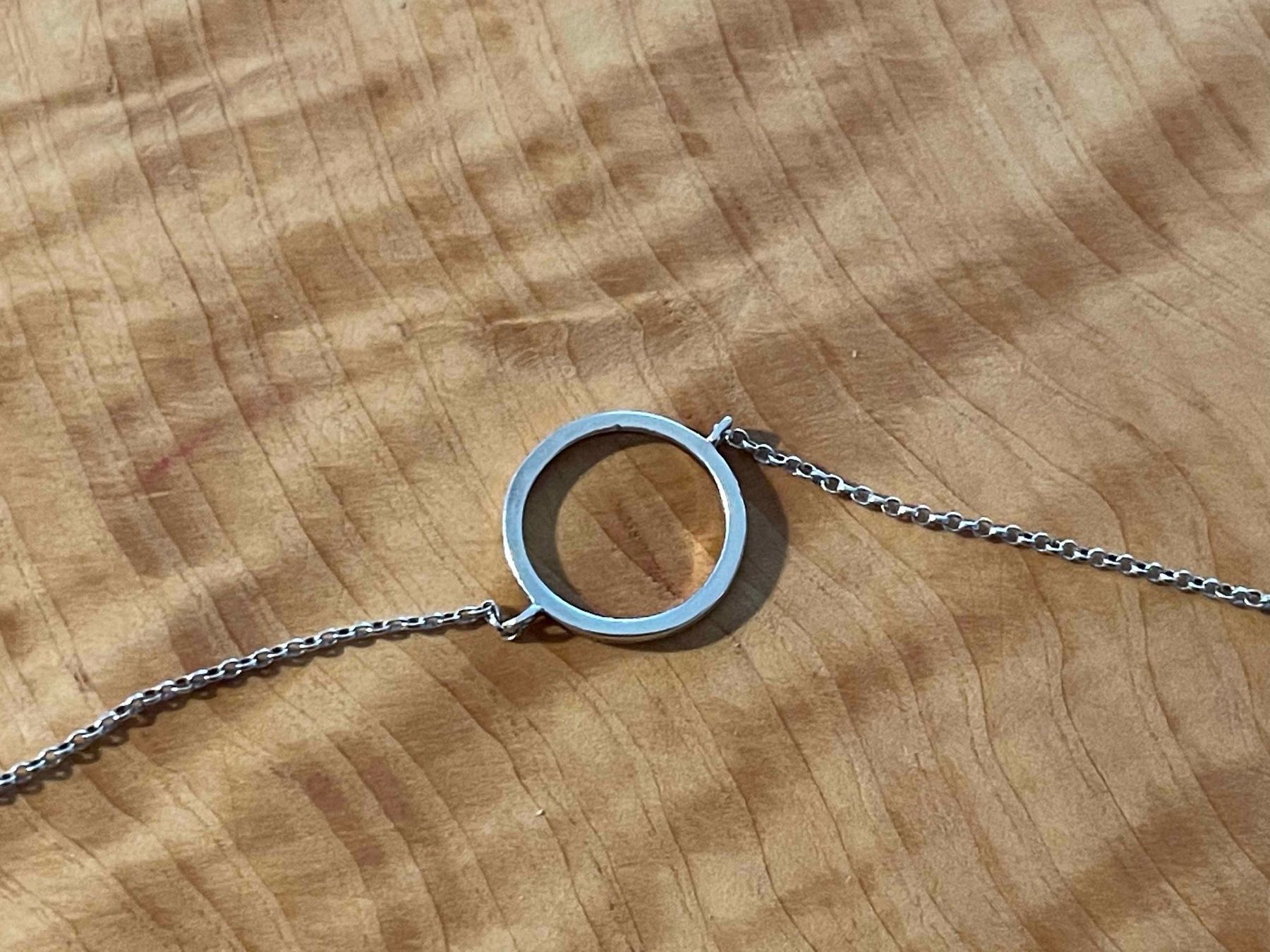 Armbänder & -reifen: Bracelet argent et strass / Silber Armband mit Strassstein – Gebraucht aus Zürich von AnnaSa 3