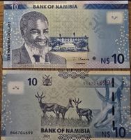 NAMIBIE  10 DOLLARS 2021 (UNC)
