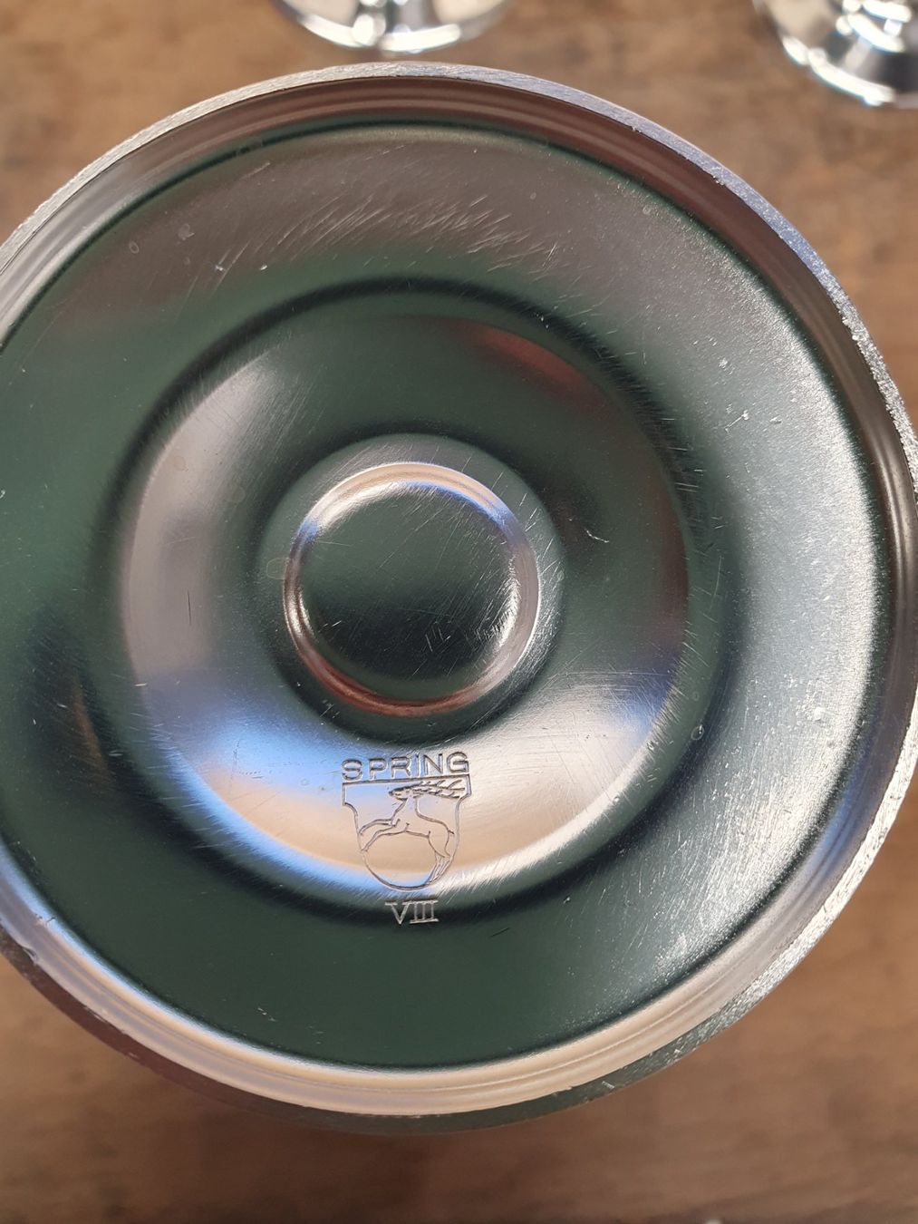 Tazze: 6 Stk. Eiskaffébecher Spring versilbert – Usato da Luzern venduto da Silbag97 2