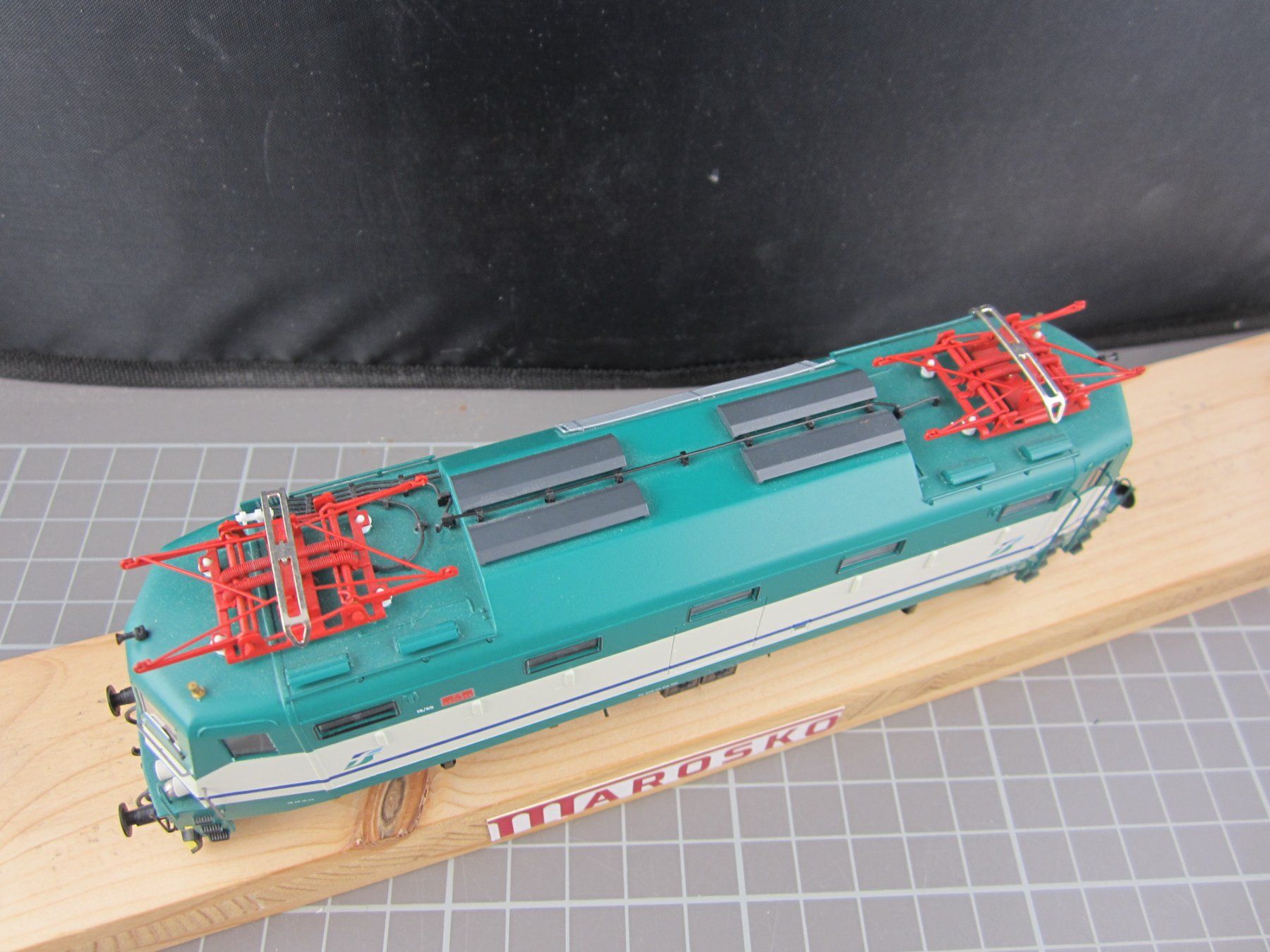 Rivarossi Modellini di ferrovie: Rivarossi HR2002 FS E424 XMPR, mit OVP, DC – Usato da Malters venduto da Marosko 2