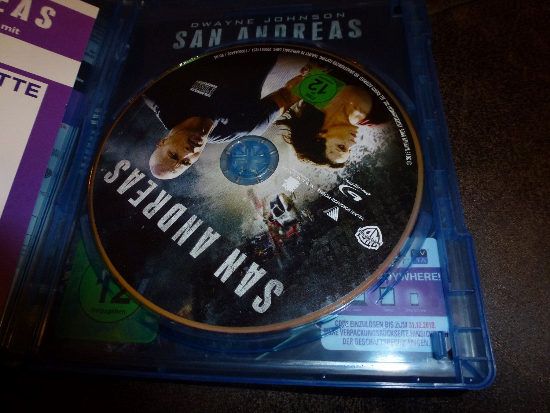 Tous les DVDs: San Andreas BLU-RAY – D'occasion à Olten par Disc-Verkauf 1