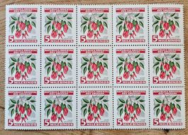 URUGUAY Bogenteil National flower ** 1954
