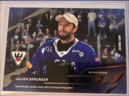 Fribourg Gotteron Live Card J. Sprunger 035/131 Sportzoo
