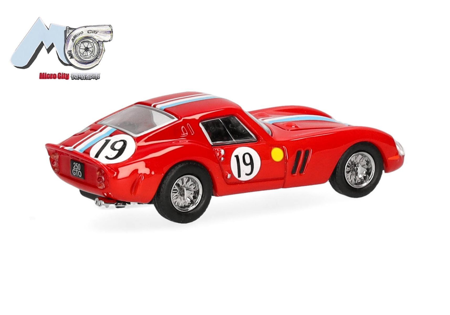 Ferrari Modellautos: 1:87 Ferrari 250 GTO "19", rot – Neu und originalverpackt aus Affoltern am Albis von Modellshop-8910 1