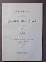 Hirsebreifahrt Neujahrsblatt 1906