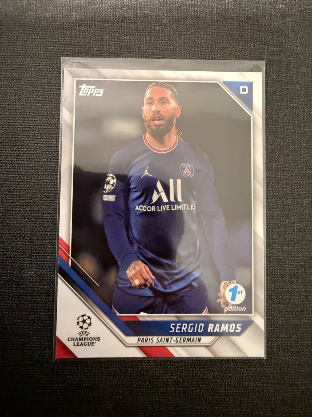 Topps Sammelbilder & Trading cards: Topps Sergio Ramos Paris Saint-Germain – Gebraucht aus Burgdorf von Sports_Cards_3400