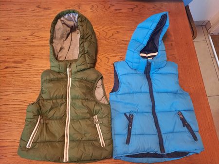 Lot de gilets sans manches