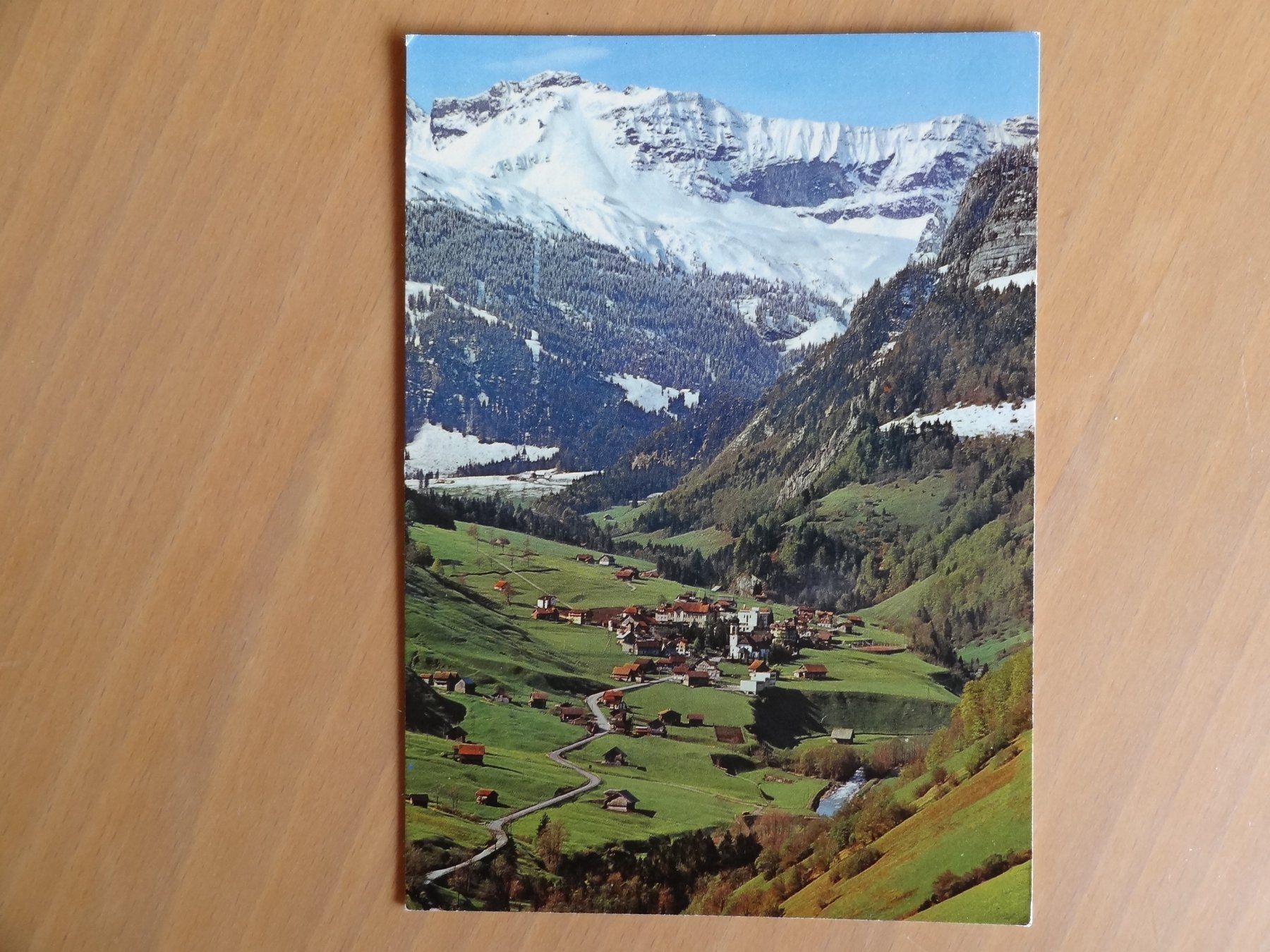 Cartoline postali: Melchtal - Sommer und Winterkurort – Usato da St Léonard venduto da Riglin