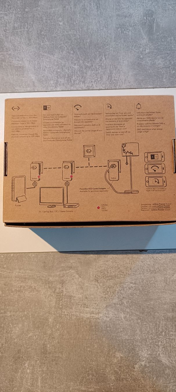 myStrom Unità & Adattatore: MyStrom Powerline ECO LAN Starter Kit 500 Mbps – Nuovo (secondo la descrizione) da Arbon venduto da Gatto81 2