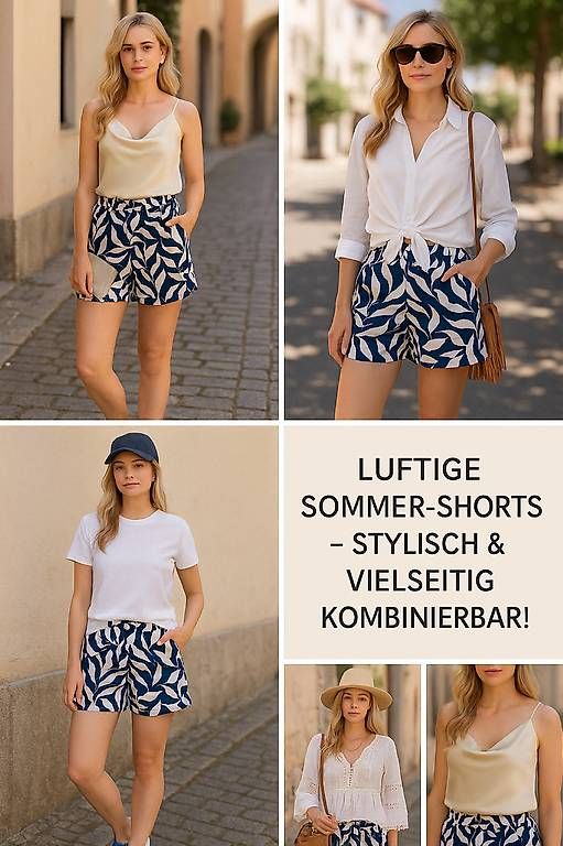 Pantaloni: Luftige Sommer Shorts NEU – Usato da Malters venduto da Gisi80 2