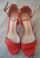 Sandalen I Love Shoes rot Blockabsatz