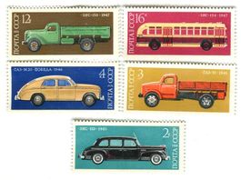 Briefmarken "Oldtimer". UdSSR
