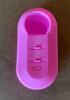 Silikon Schlüsselcover pink Lancia, Fiat 500, Panda, Ypsilon