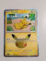 30th Pokémon Pikachu 043/128 - 21/30