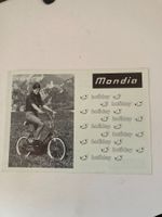 Mondia Minivelo, Klapp- Fahrrad, Prospekt