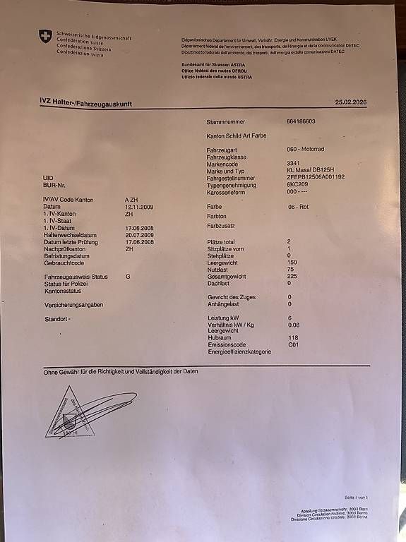 Mini Bike: Motorcross125 ccm  – Usato da Wetzikon ZH venduto da MedinaL 4