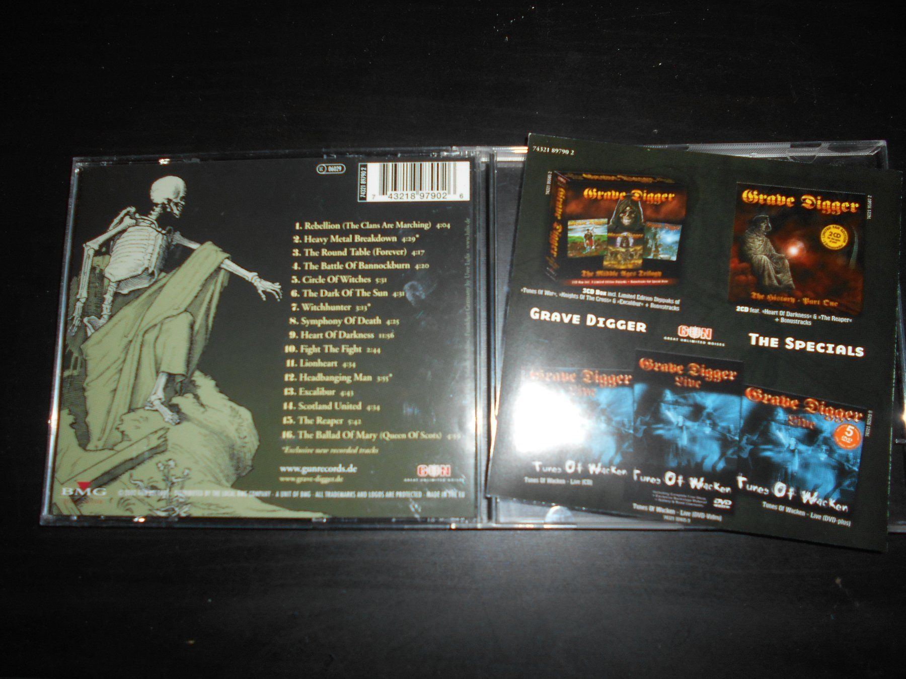 CDs: Grave Digger – Masterpieces / 2002 – D'occasion à Aarberg par witchhunter01 1