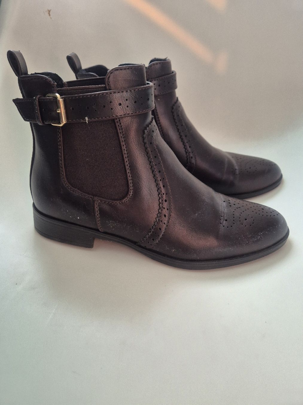 Anna Field Scarpe da donna: Stiefelette braun Gr. 38 – Usato da Rotkreuz venduto da tamara_10 3