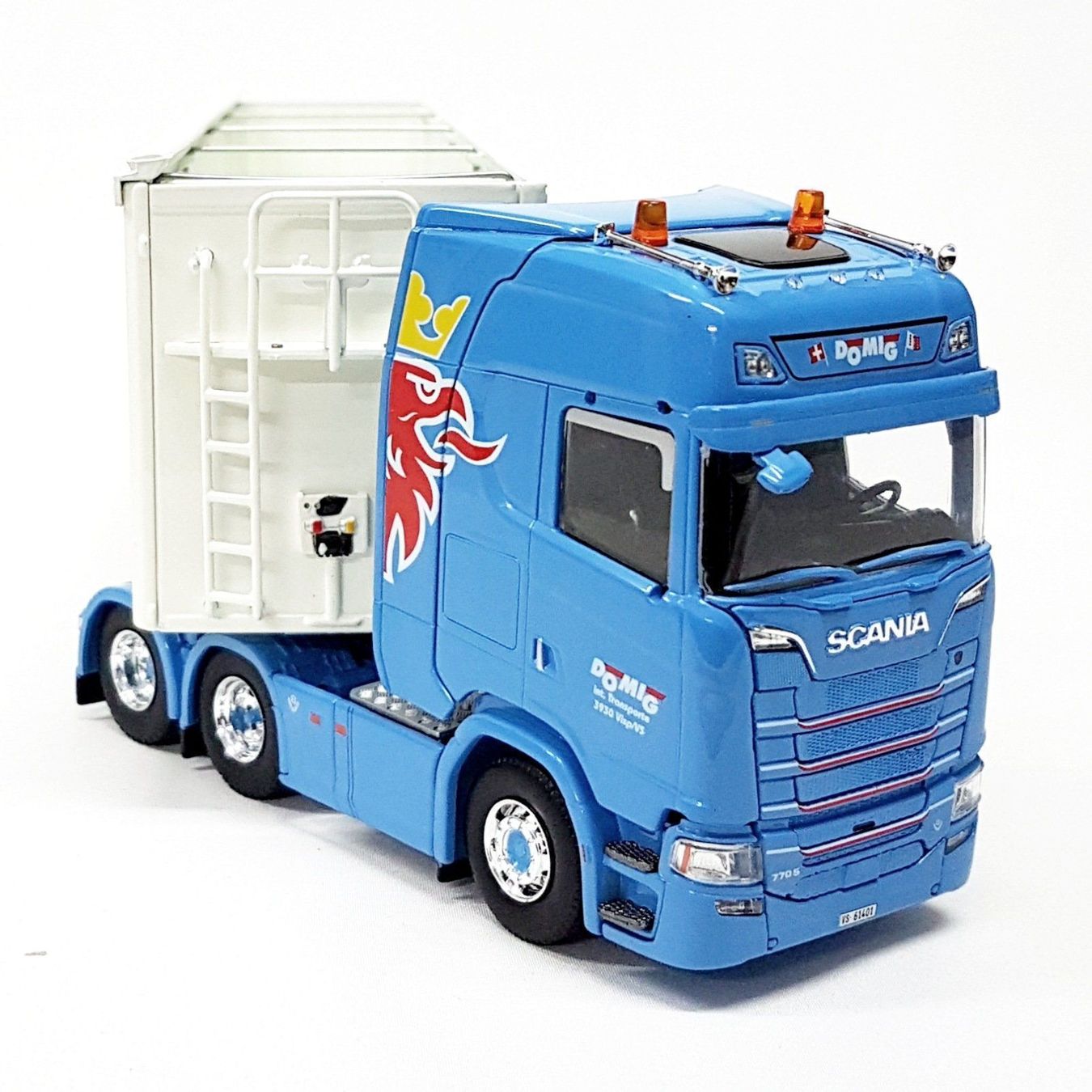 Scania Modellbausätze & Standmodelle: 1:50 Tekno Scania Domig – Neu und originalverpackt aus Affoltern am Albis von Modellshop-8910 2
