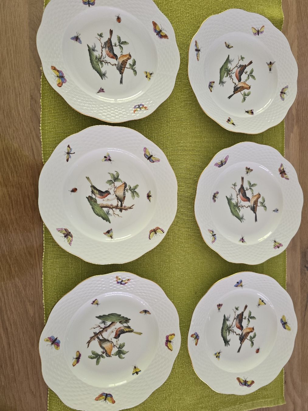Herend Piatti: Herend Rothschild Dessertteller 19 cm – Nuovo (secondo la descrizione) da Thal venduto da Vintagekeller