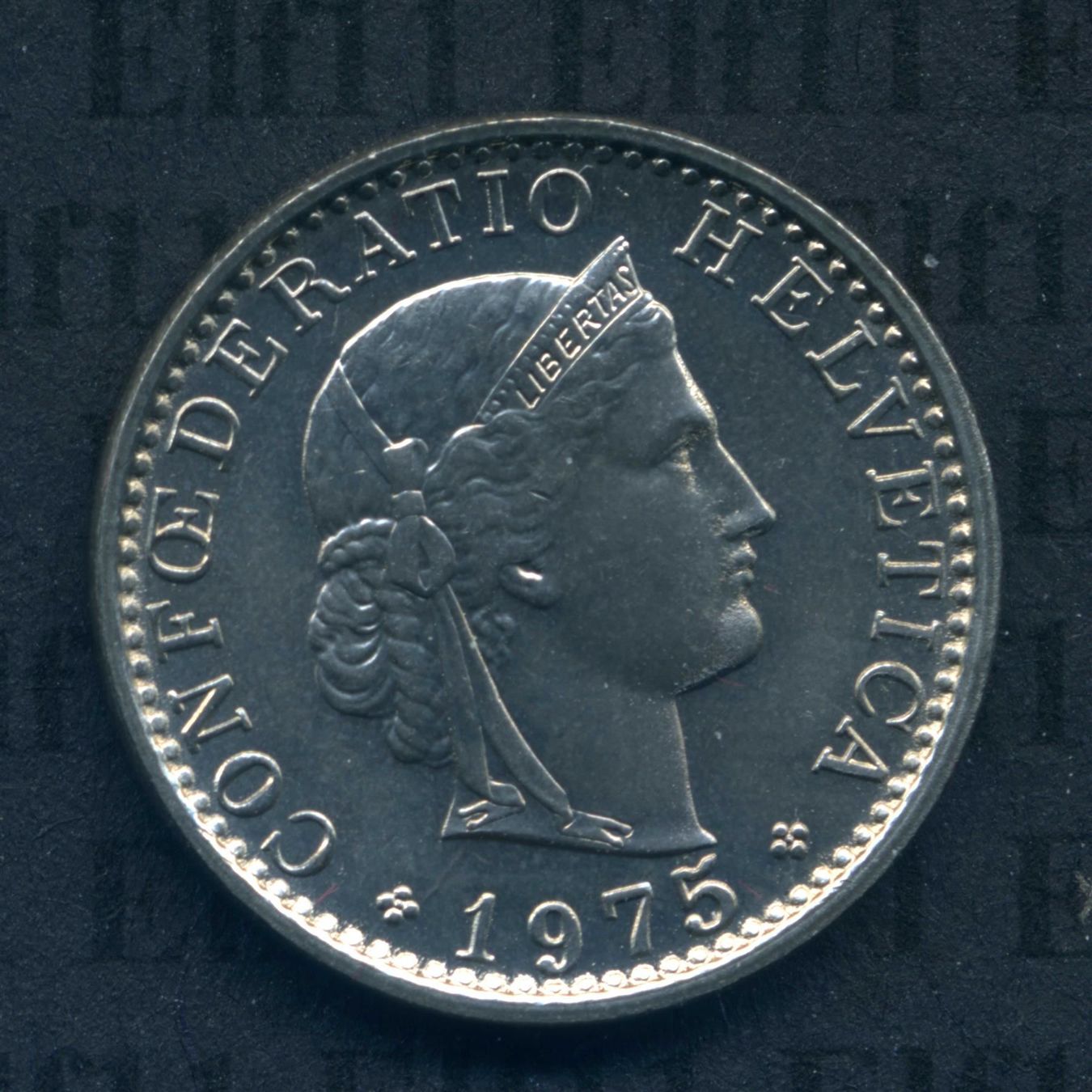 Tutti le monete: CHF___0.20 1975 -stgl 20 Rappen – Nuovo (secondo la descrizione) da Widnau venduto da Elf11