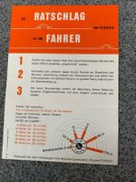 Broschüre , Ratgeber ,  Bremsen , antik