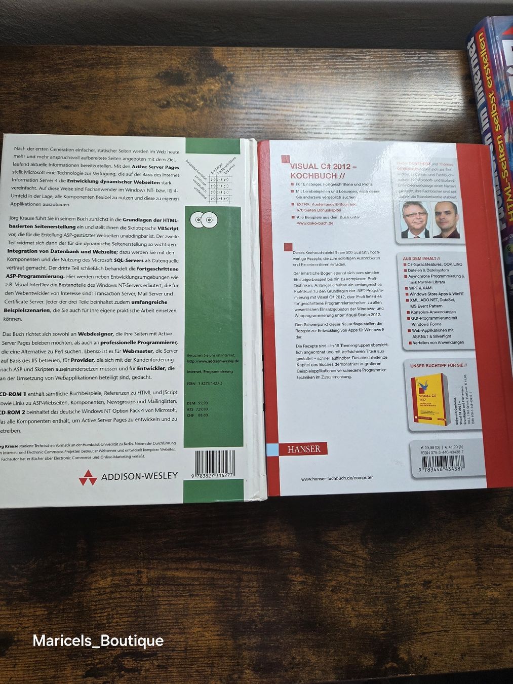 Bücher: Active Server Pages and Visual C# 2012 Kochbuch books – Gebraucht aus Winterthur von Maricels_Boutique 1