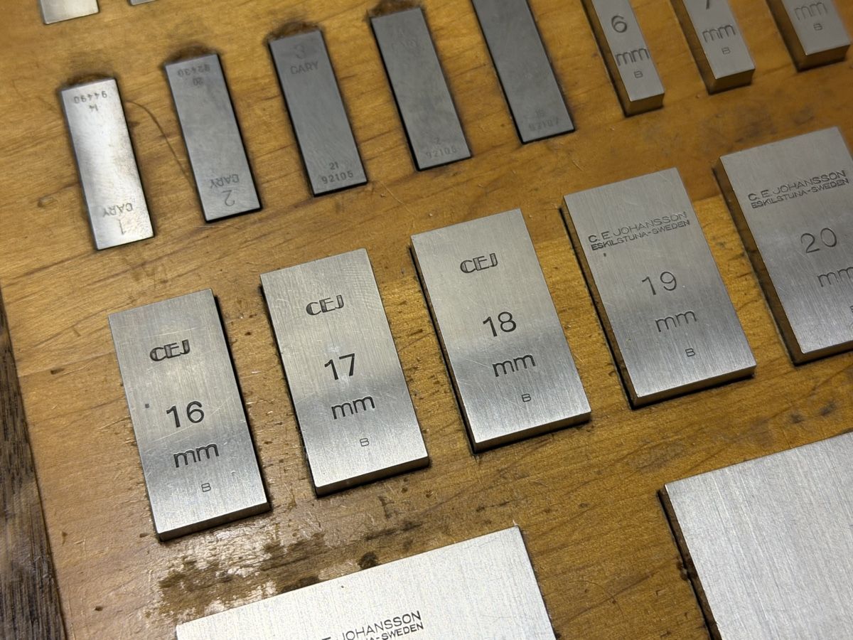 Messen: Jeu de cales étalons acier – Gebraucht aus Bassecourt von DiM7775 6
