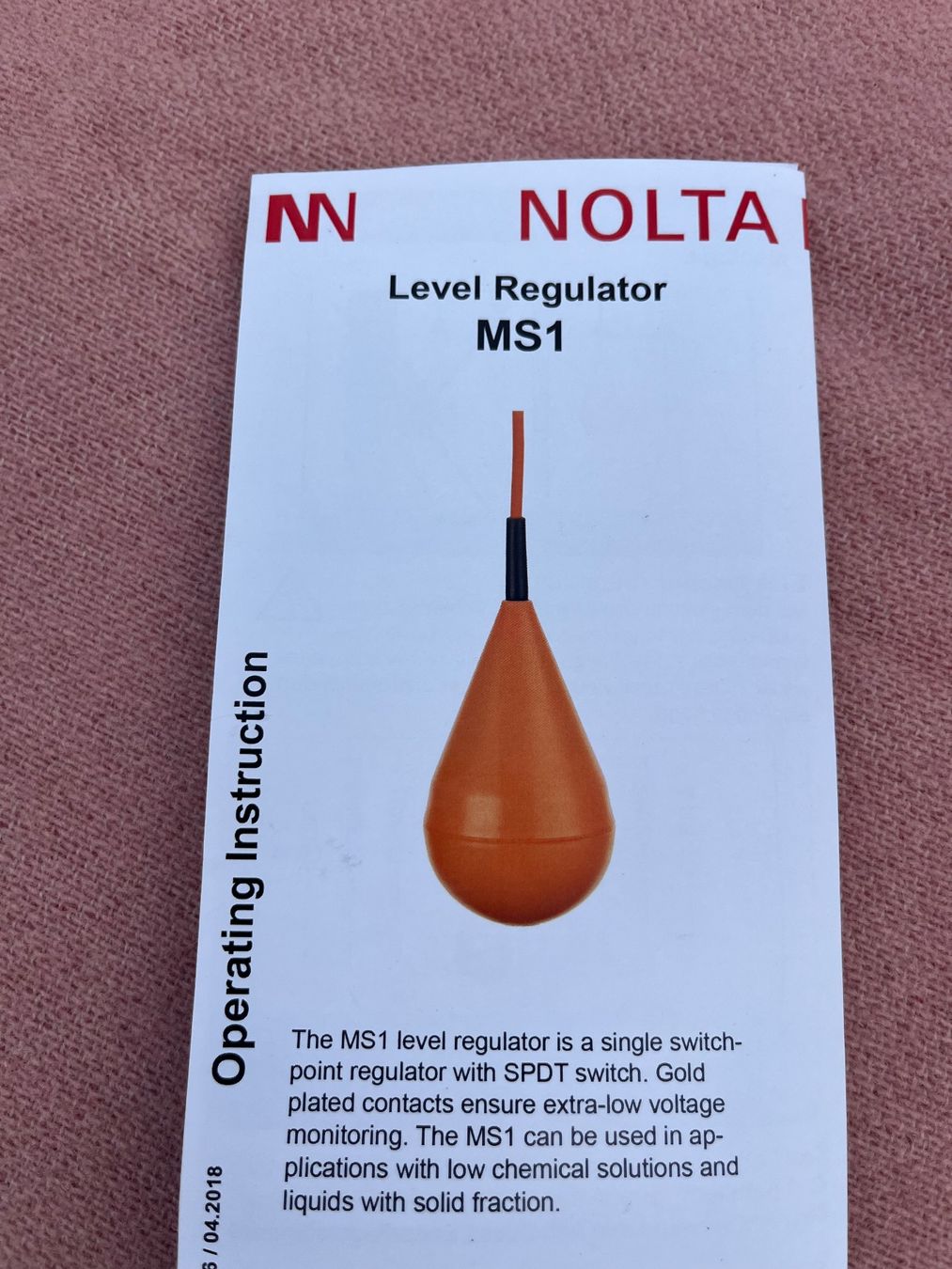 Modelleisenbahnen: Niveauregler Nolta MS 1. Neu – Neu und originalverpackt aus Allmendingen b. BE von juair 6