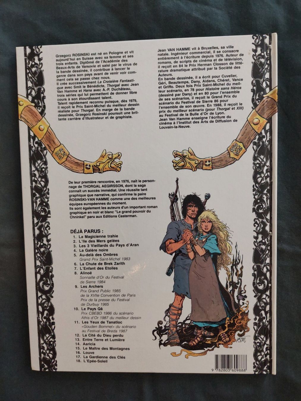 Comics: Thorgal T.18 L'épée - Soleil EO 1992 TBE – Gebraucht aus Genève von Blu_BD 1