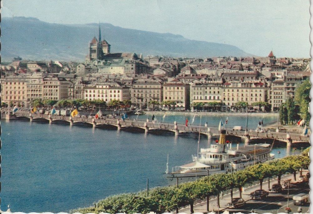 GE 54 Genève, La rade et la ville, 1961 | Kaufen auf Ricardo
