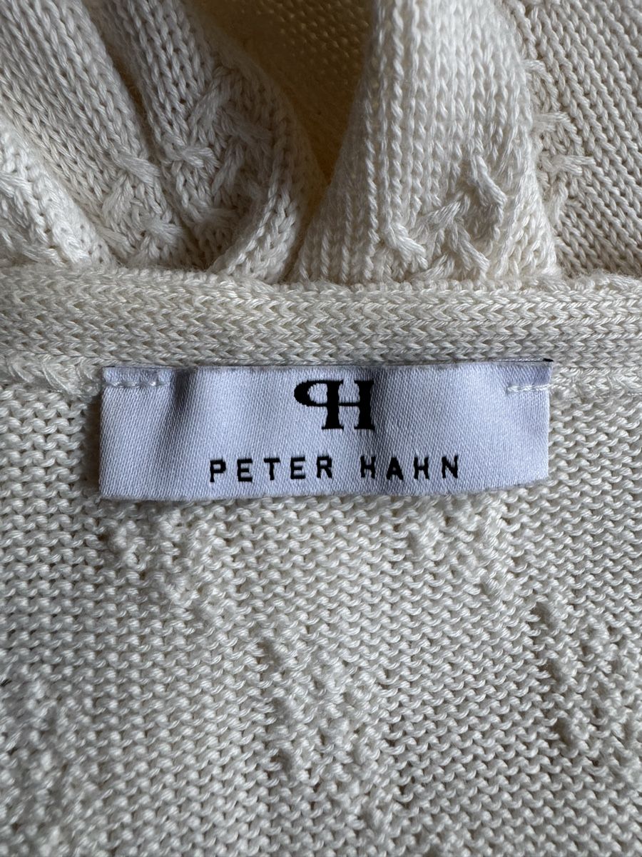 Peter Hahn Gilet & Giacche senza maniche: Cardigan Peter Hahn, 100% coton écru, taille  – Nuovo (secondo la descrizione) da Morges venduto da sandy069 3