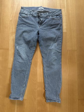 Marc O'Polo Damenhose, Grösse 33, gestreift für den Frühling