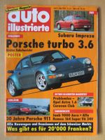 Automagazin auto illustrierte Mai 1993 "Porsche turbo 3.6"