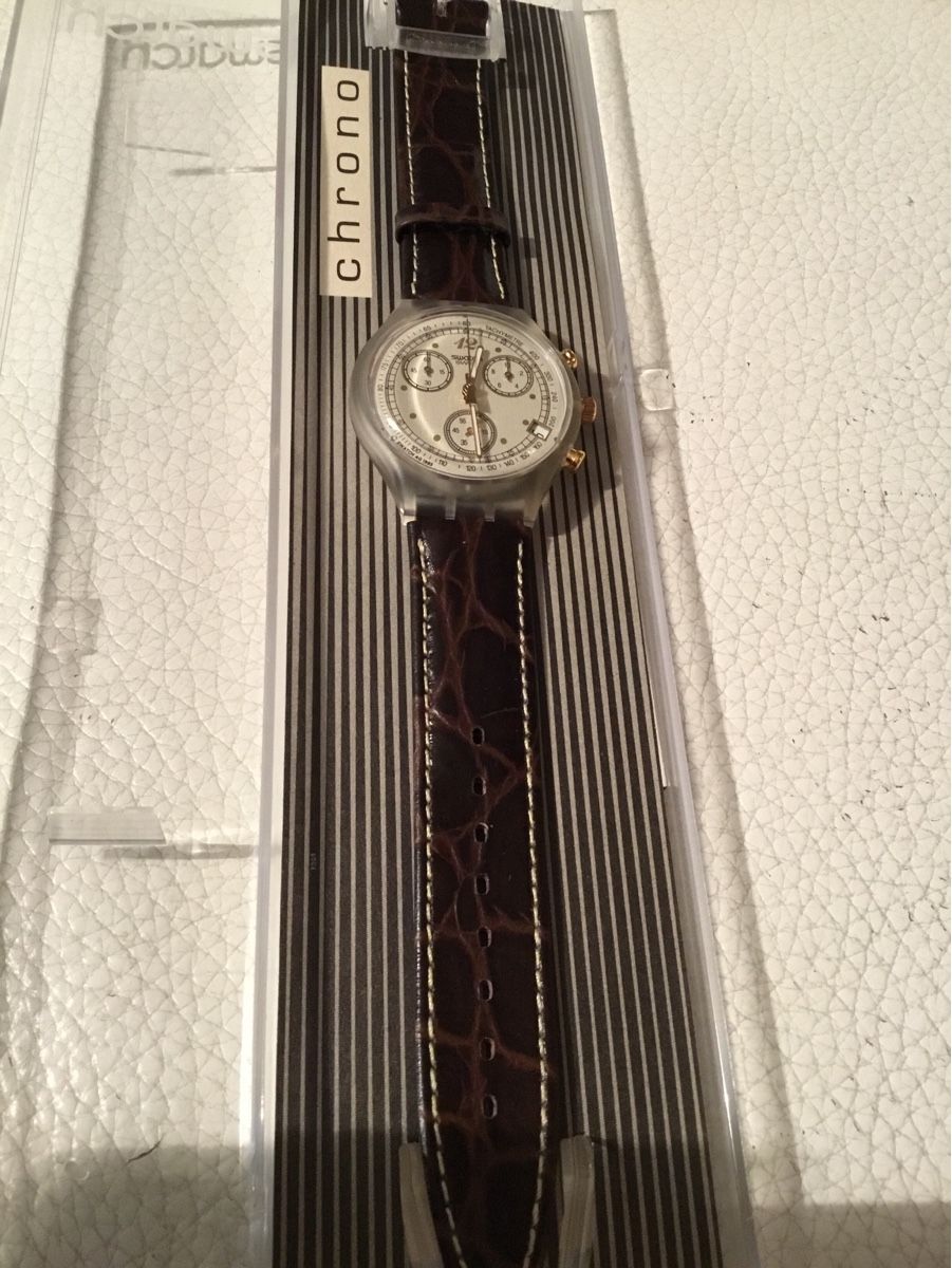Swatch Orologi: Swatch chrono – Nuovo e nell'imballaggio originale da Neuchatel venduto da RinoICF 1