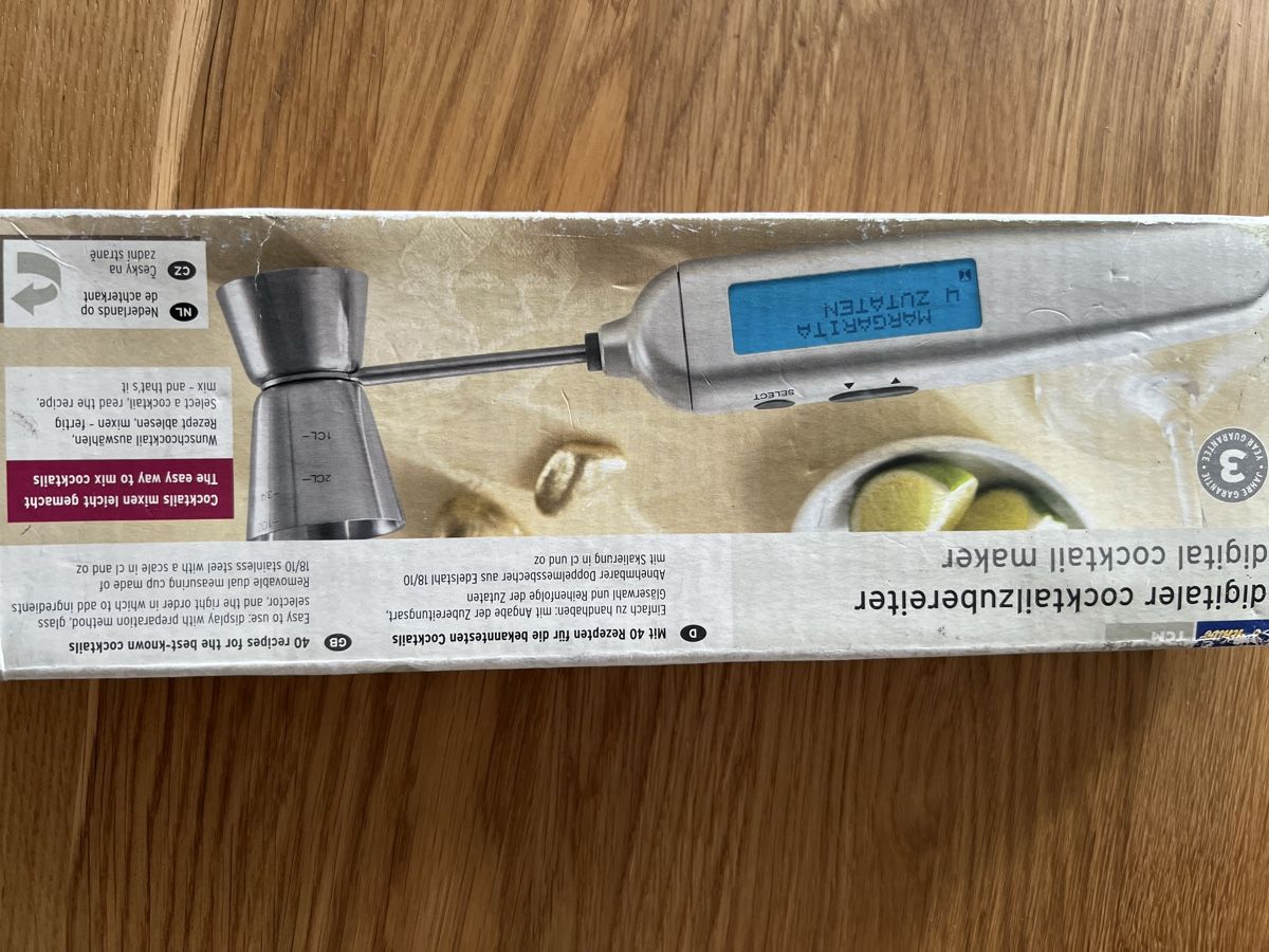 Küchengeräte: Digital Cocktail Maker - Mixe deine Drinks selbst! – Neu (gemäss Beschreibung) aus Winterthur von Fredy972