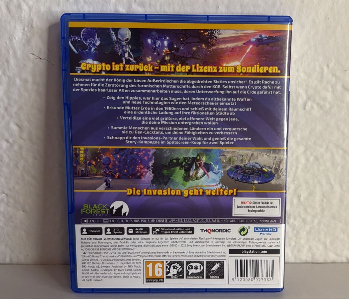 Sony Spiele: Destroy All Humans! 2 Reprobed PS5 - Great Condition! – Gebraucht aus Ehrendingen von bubulence 1