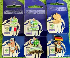 6 Pins FIFA Fussball-WM 2006 Deutschland