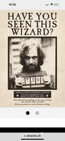 Harry Potter Sirius Black Fahndungsposter Neu OVP