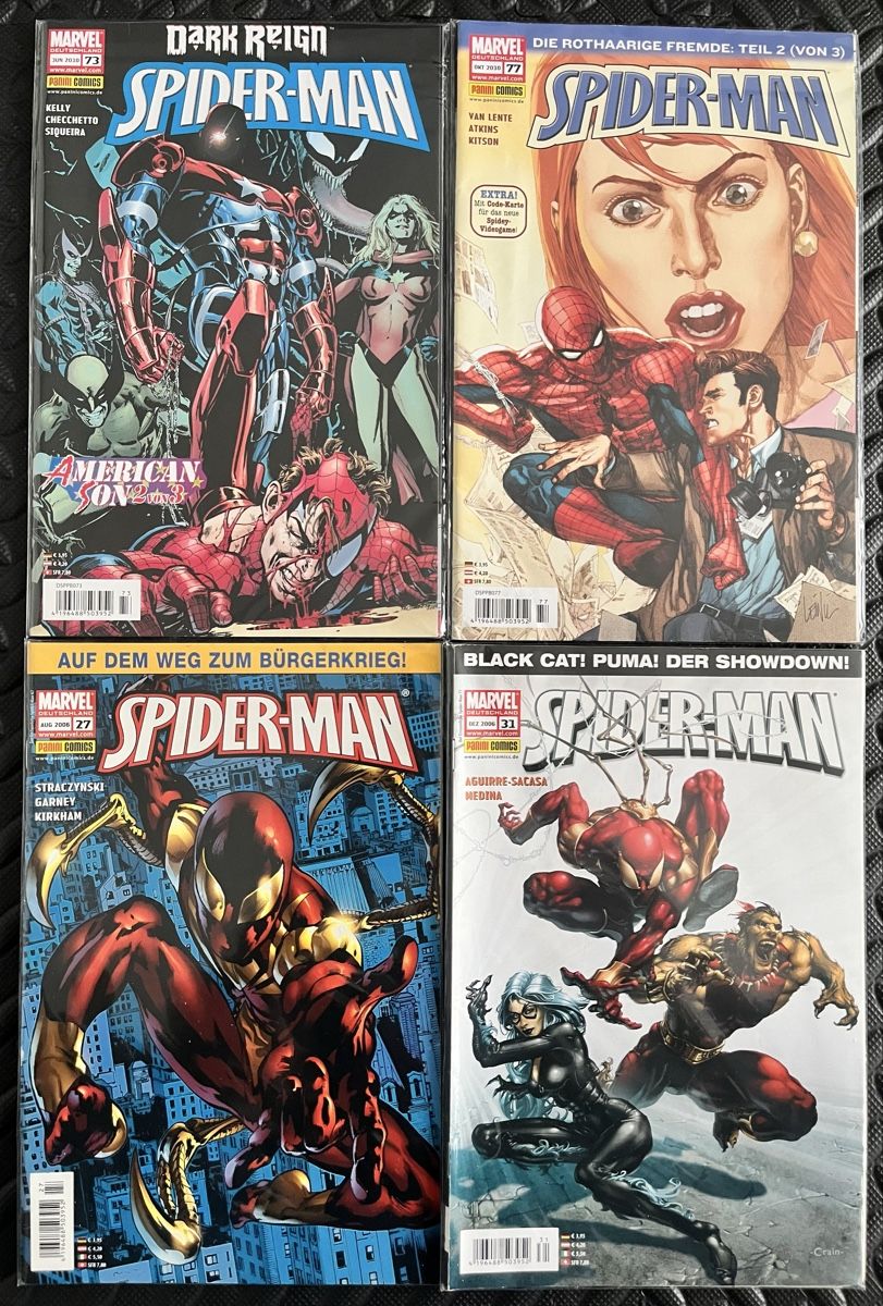 BD: 4 spektakuläre SPIDER-MAN Comics – D'occasion à Densbüren par lana79