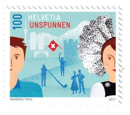 Tutti i francobolli: Abart Schweiz  2017  ** – Nuovo (secondo la descrizione) da Neuchâtel venduto da karlpierrino