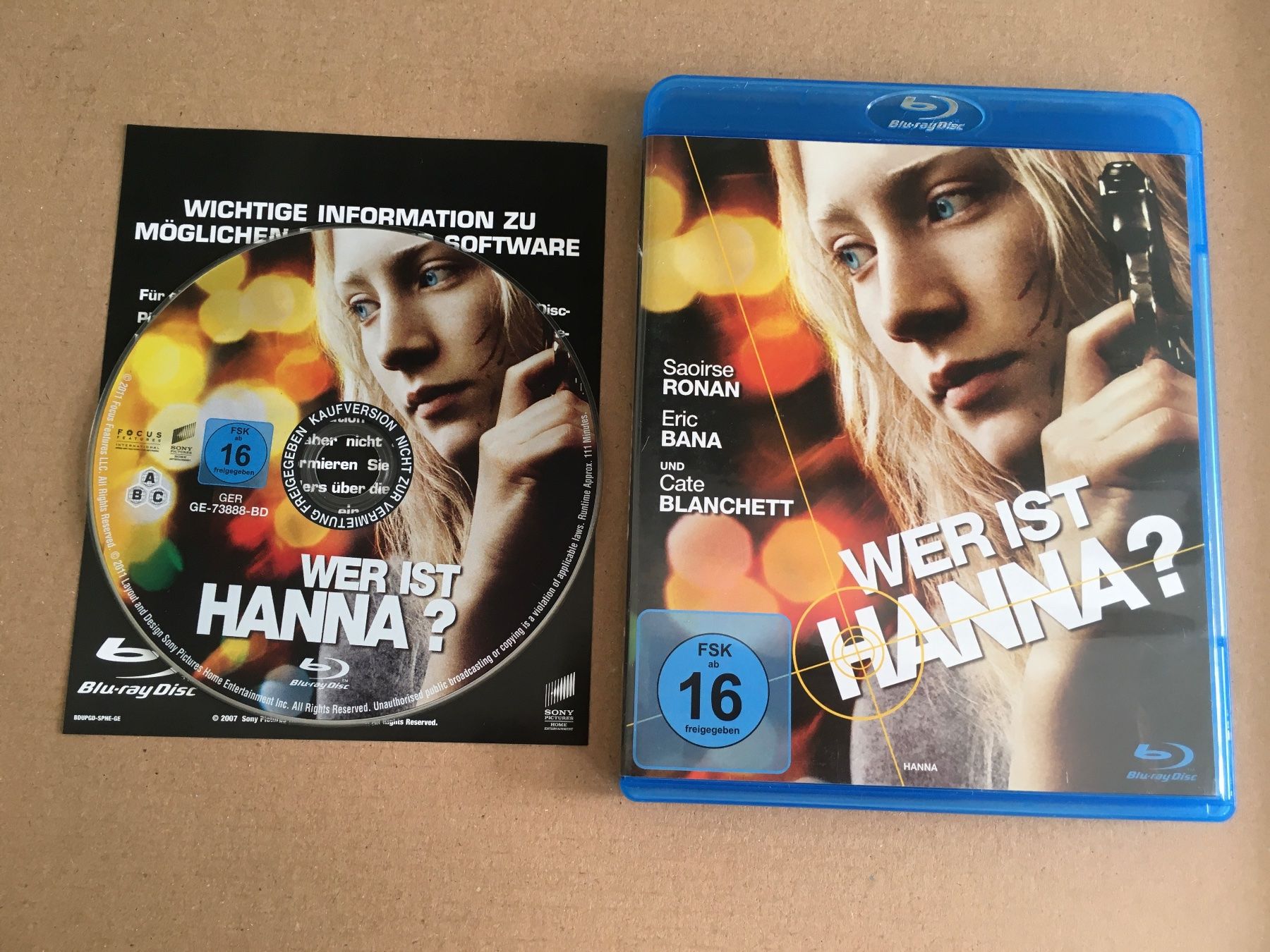 Tutti i DVDs: Wer ist Hanna [Blu-ray] – Usato da St.Gallen venduto da MedienJoe