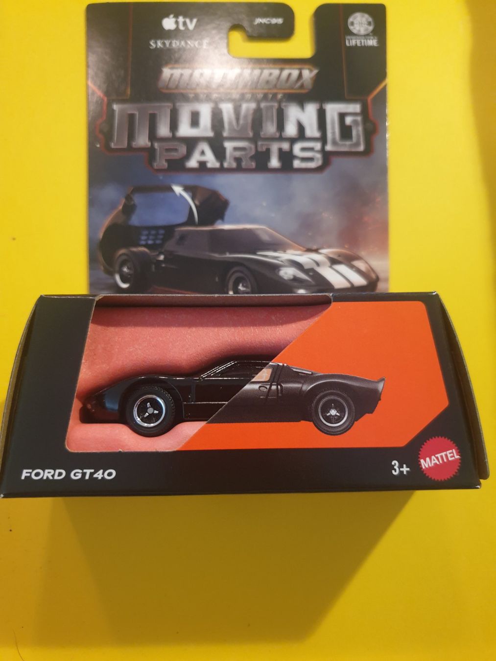 Matchbox Modellini d'auto: Matchbox FORD GT40 – Nuovo e nell'imballaggio originale da Oftringen venduto da Rotor 2