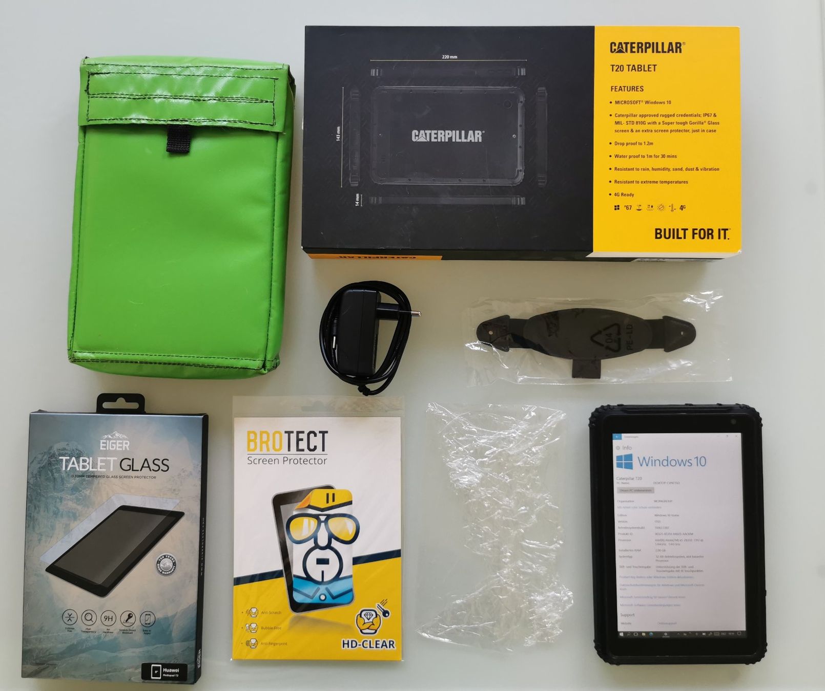 Tablet PC: CAT T20 Windows Tablet, robust, IP67, 4G mit Hülle – Usato da Schwyz venduto da lea_haefliger