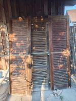 Fensterläden Vintage 6 Stk. Sonnengebräunt