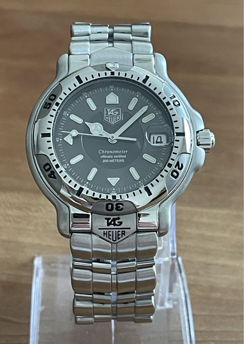 Tag Heuer Orologi: 1995 TAG Heuer 6000 Chronometer Automatic WH5112 revidiert – Usato da Embrach venduto da Canderau 3