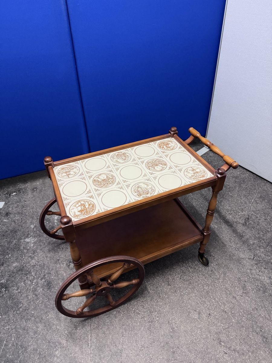 Culle: Servierwagen / Teewagen, Holz – Usato da Bern venduto da samryan 1